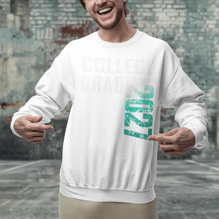 College Grad Class Of 2027 Graduation Unisex Sweatshirt