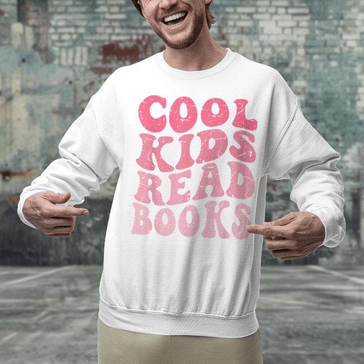 Cool Kids Read Books Library Book Reader Book Nerd Unisex Sweatshirt