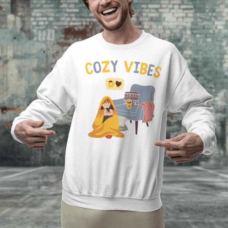 Cozy Vibes Atmospheric Introvert Unisex Sweatshirt