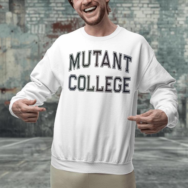 Crazy Sarcastic MUTANT COLLEGE Introvert Anti Social Unisex Sweatshirt Crazy Sarcastic MUTANT COLLEGE Introvert Anti Social Unisex Sweatshirt