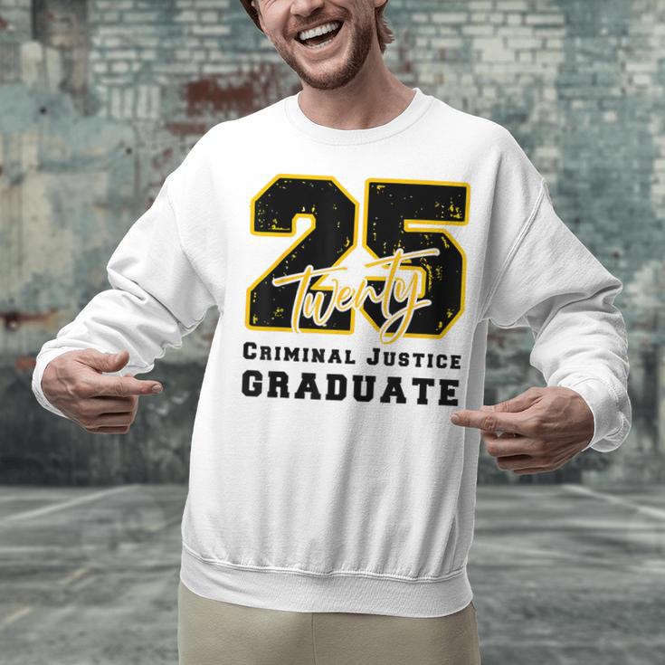 Criminal Justice Graduate Graduated Class Of 2025 Graduation Unisex Sweatshirt