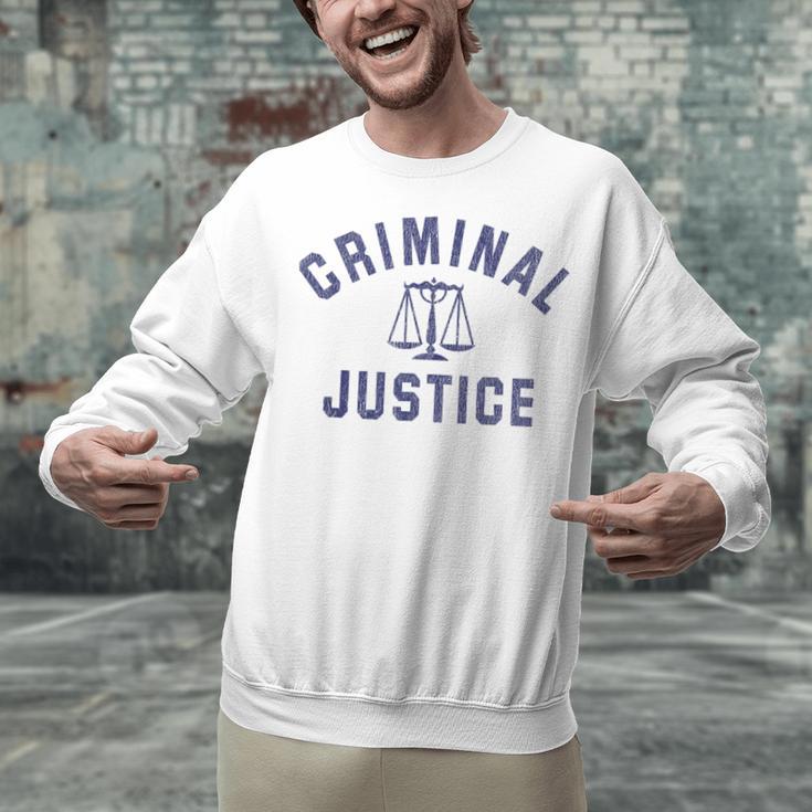 Criminal Justice Major College Graduate Graduation Unisex Sweatshirt