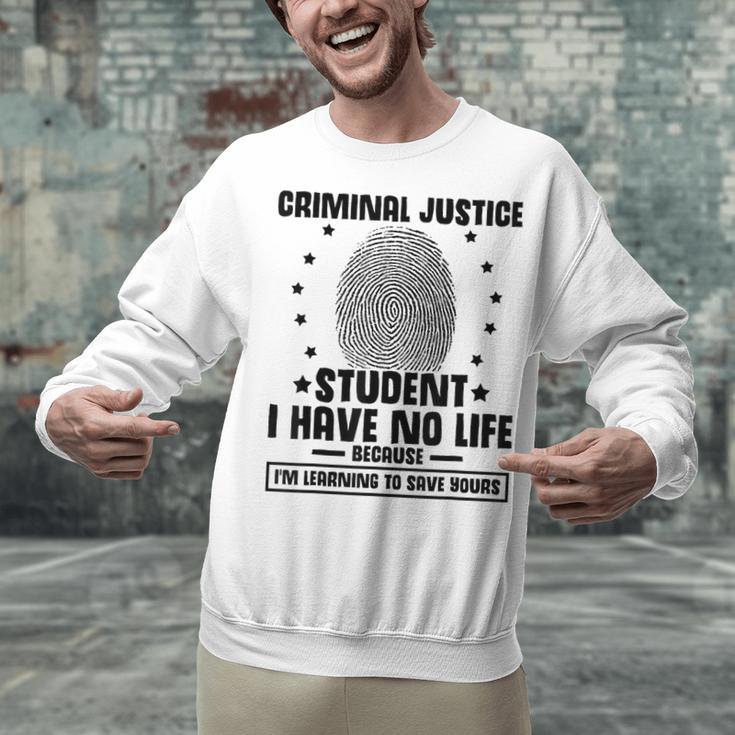 Criminal Justice School Degree Graduation Day Student Unisex Sweatshirt