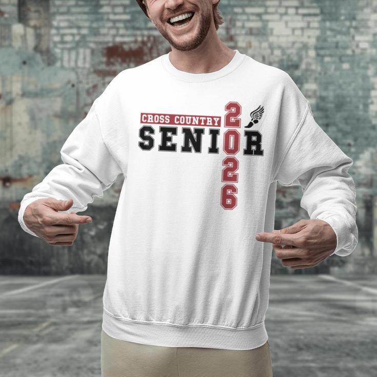 Cross Country Senior Night XC Senior 2026 Graduation 90 Unisex Sweatshirt