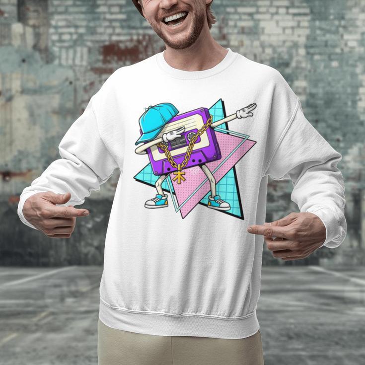 Dabbing Cassette Tape 70s 80s 80s Outfit Nostalgia Unisex Sweatshirt Dabbing Cassette Tape 70s 80s 80s Outfit Nostalgia Unisex Sweatshirt