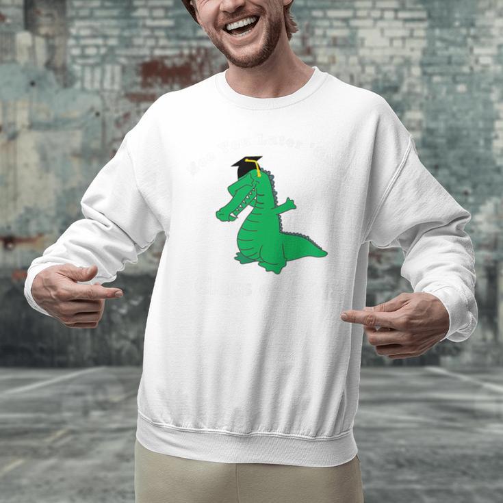 Dabbing Later Gator Graduation Class Of 2018 T-Shirt Unisex Sweatshirt