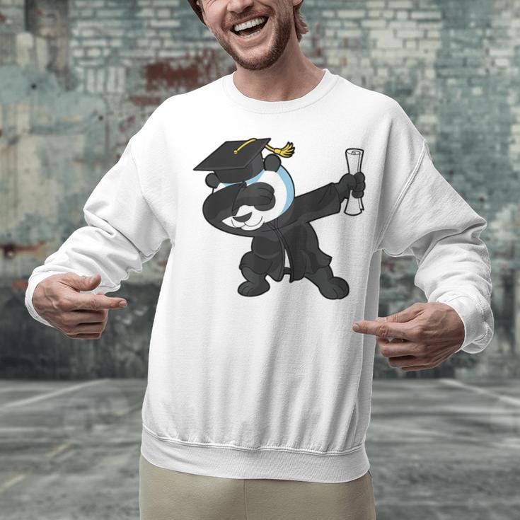 Dabbing Panda Bear Graduation Senior 2019 Shirt Unisex Sweatshirt