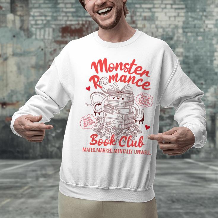 Dark Romance Reader Reading Monster Romance Book Club Unisex Sweatshirt