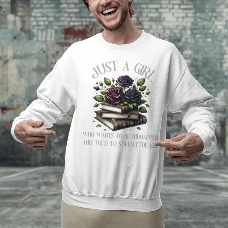 Dark Romance Women Smutt Book Lover Merch STFUATTDLAGG Good Unisex Sweatshirt