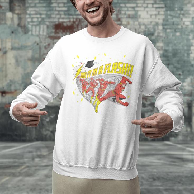 DC Comics The Flash Graduation Did It In A Flash Unisex Sweatshirt