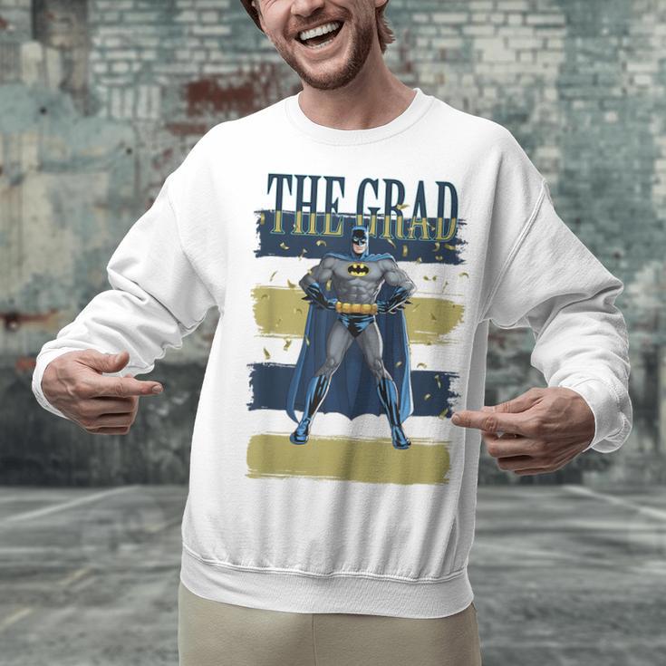 DC Comics Graduation Batman The Grad Power Stance Unisex Sweatshirt