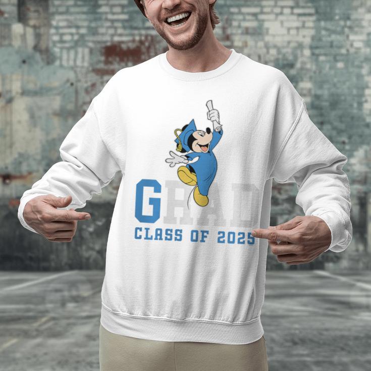 Disney Mickey Mouse 2025 Graduation Class Of '25 Rad Grad Premium Tri-Blend Unisex Sweatshirt