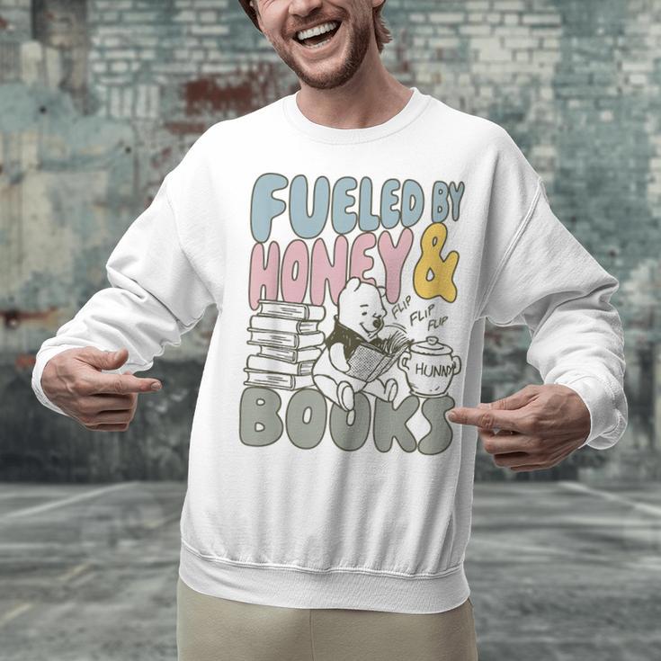Disney Winnie The Pooh Fueled By Honey & Books Sketch Unisex Sweatshirt