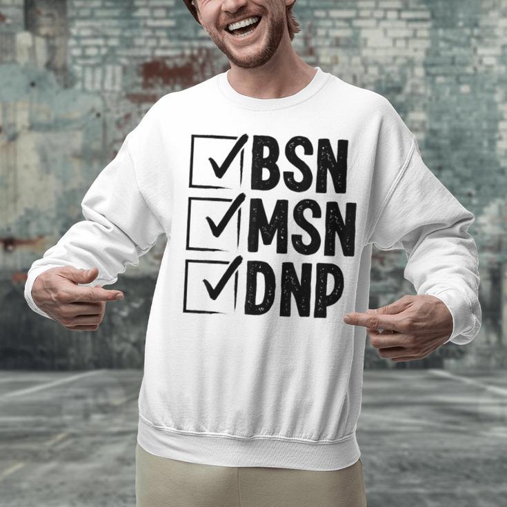 DNP Doctor MSN BSN DNP Nurse DNP Degree Graduation Unisex Sweatshirt