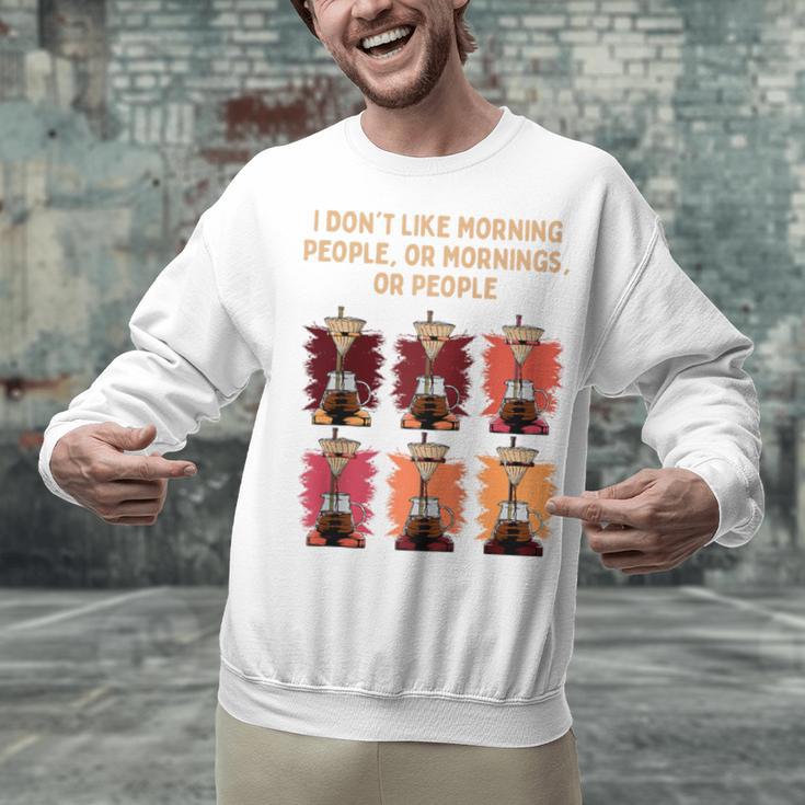 I Dont Like Morning People Introvert Coffee Lover Antisocial Raglan Baseball Tee Unisex Sweatshirt I Dont Like Morning People Introvert Coffee Lover Antisocial Raglan Baseball Tee Unisex Sweatshirt