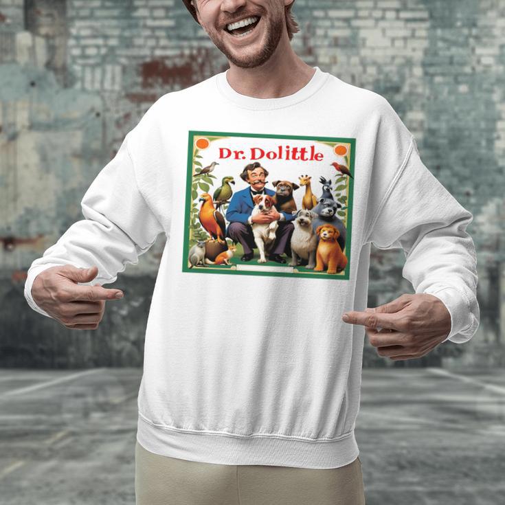 Dr Dolittle Children's Book Cover Premium Tri-Blend Unisex Sweatshirt Dr Dolittle Children's Book Cover Premium Tri-Blend Unisex Sweatshirt