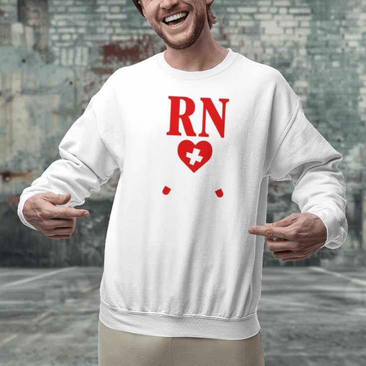 Earned It For Nurse Graduation Or RN LPN Nursing School Grad Unisex Sweatshirt