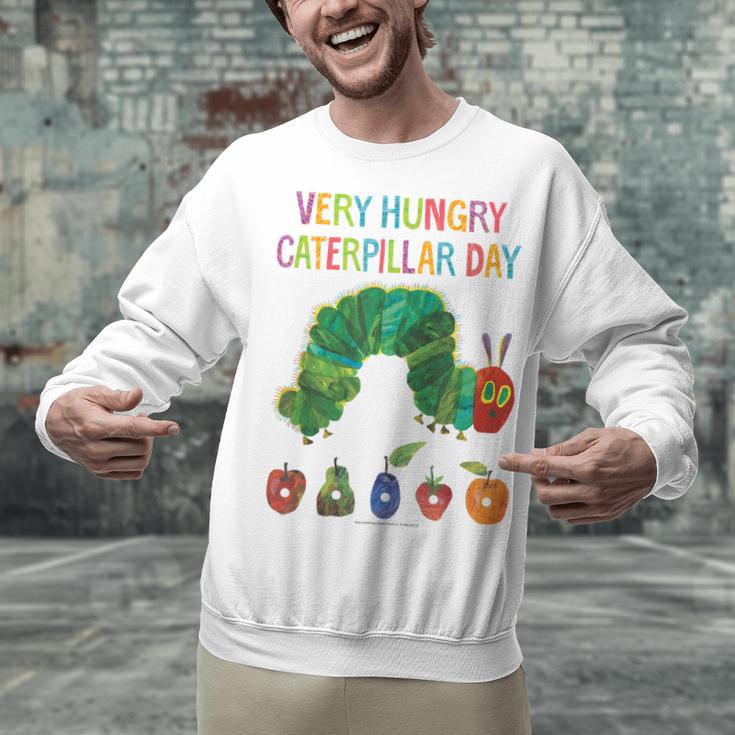 Eric Carle Very Hungry Caterpillar Day Children's Book Unisex Sweatshirt Eric Carle Very Hungry Caterpillar Day Children's Book Unisex Sweatshirt