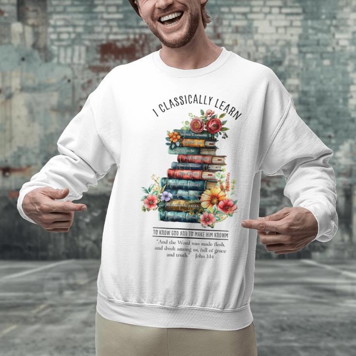 Essentials Classical Conversations CC Tutor Books Unisex Sweatshirt Essentials Classical Conversations CC Tutor Books Unisex Sweatshirt