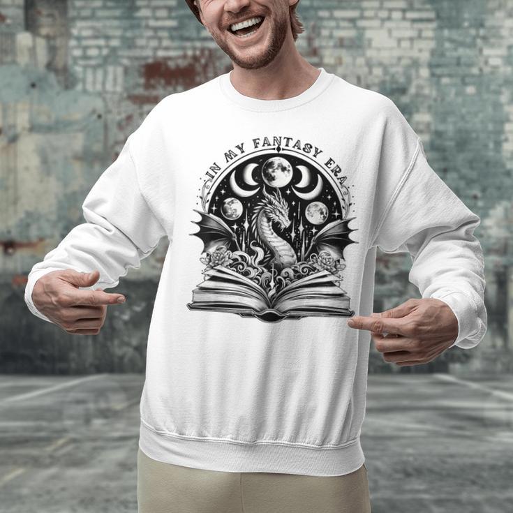 In My Fantasy Era Reading Fantasy Books Halloween Bookish Unisex Sweatshirt