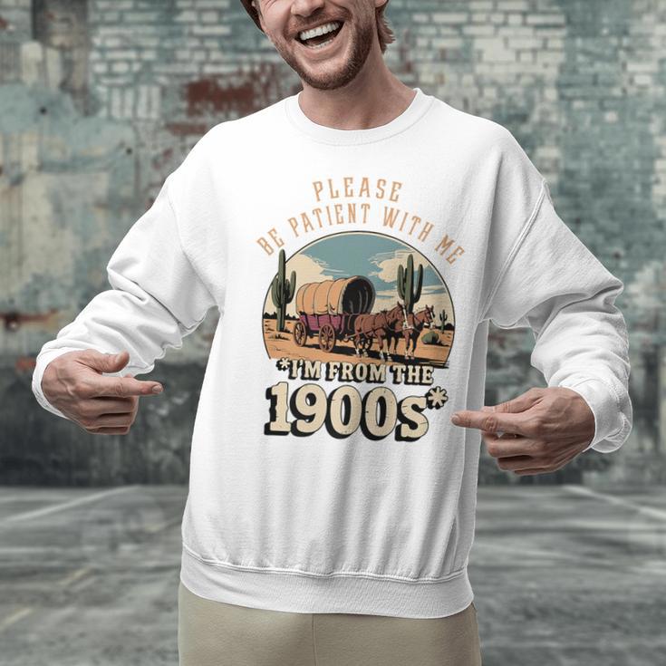 Father’s Day Please Be Patient With Me I'm From The 1900s Premium Unisex Sweatshirt Father’s Day Please Be Patient With Me I'm From The 1900s Premium Unisex Sweatshirt