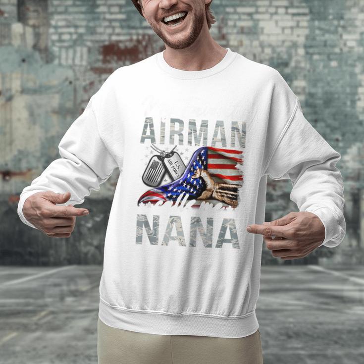 My Favorite Airman Calls Me Nana Air Force Graduation Nana Unisex Sweatshirt