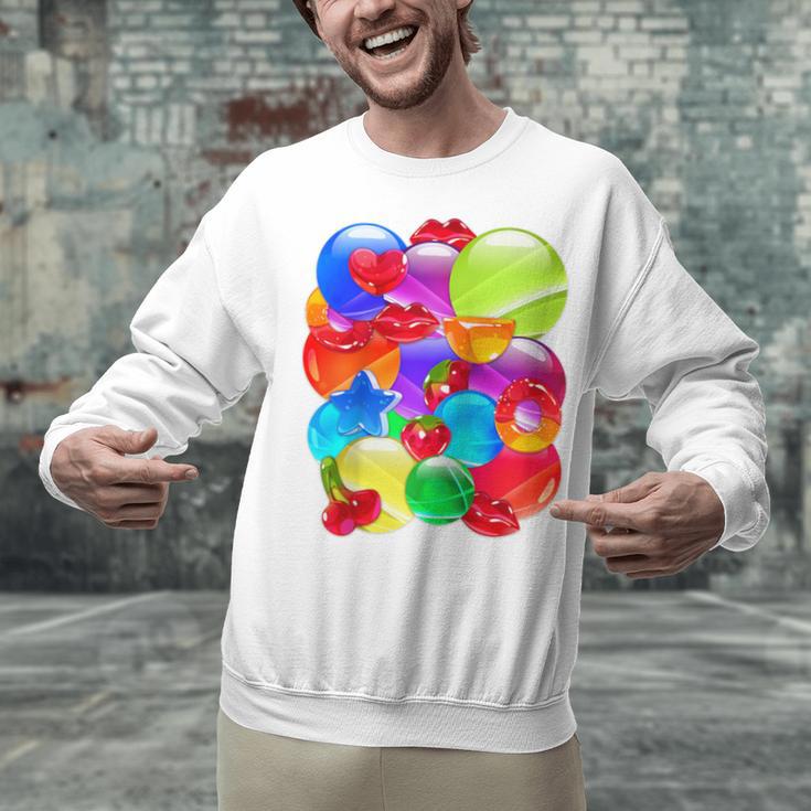 Frutiger Aero Aesthetic Tech Orb Pattern Heart Cherry Lips Raglan Baseball Tee Unisex Sweatshirt Frutiger Aero Aesthetic Tech Orb Pattern Heart Cherry Lips Raglan Baseball Tee Unisex Sweatshirt
