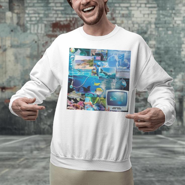 Frutiger Aero Retro Vibes Unisex Sweatshirt Frutiger Aero Retro Vibes Unisex Sweatshirt
