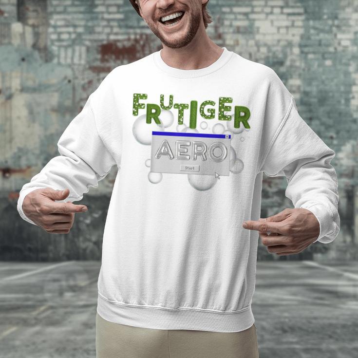 Frutiger Aero Y2K Fashion Trends Grass Fun Computers Unisex Sweatshirt Frutiger Aero Y2K Fashion Trends Grass Fun Computers Unisex Sweatshirt