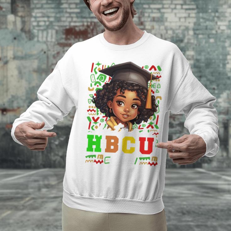 Future HBCU Grad Girl Kids Graduation HBCU College Unisex Sweatshirt