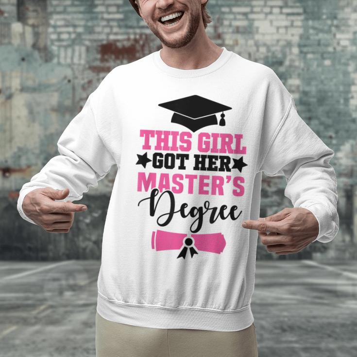This Girl Got Her Masters Degree Graduation Mastered It 2024 Unisex Sweatshirt