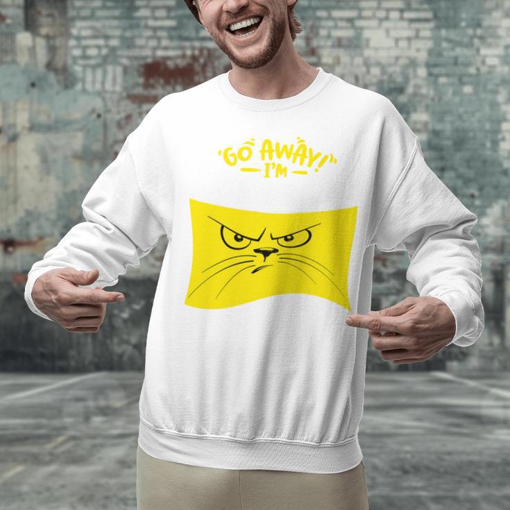Go Away I'm Introverting Antisocial Shy Introvert Unisex Sweatshirt