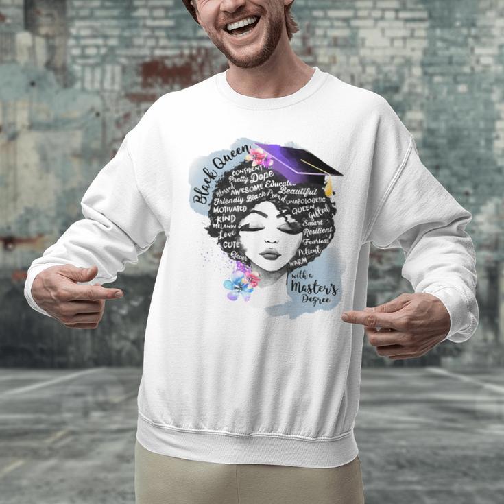 Graduation Masters Degree Woman Queen Graduate 2025 Unisex Sweatshirt