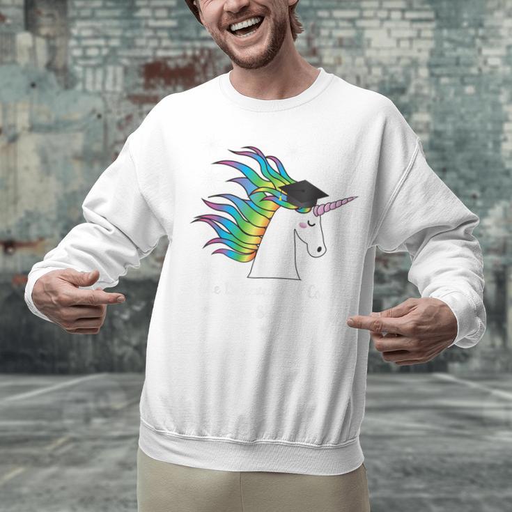 Graduation Unicorn Shirt She Believed Did School 2017 Unisex Sweatshirt