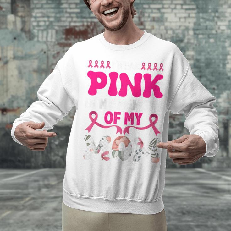 Honoring Mom I Wear Pink In My Memory Of My Mom Raglan Baseball Tee Unisex Sweatshirt Honoring Mom I Wear Pink In My Memory Of My Mom Raglan Baseball Tee Unisex Sweatshirt