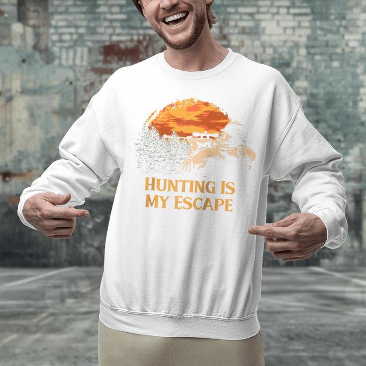 Hunting Is My Escape Introvert Hunter Antisocial Raglan Baseball Tee Unisex Sweatshirt Hunting Is My Escape Introvert Hunter Antisocial Raglan Baseball Tee Unisex Sweatshirt