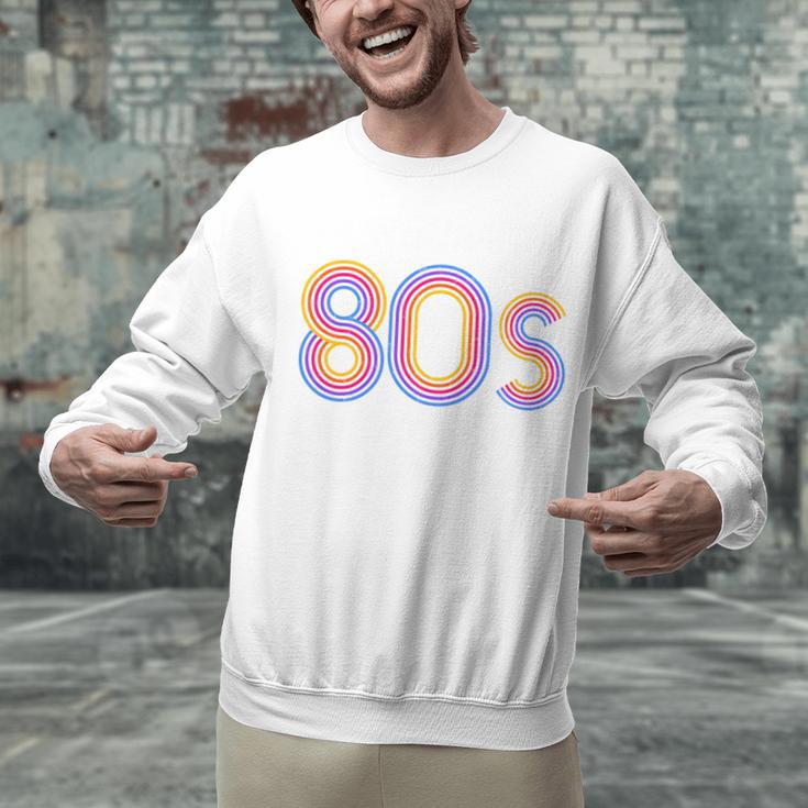 I'd Rather Be In The 80s Iconic Music Nostalgia Vintage Unisex Sweatshirt