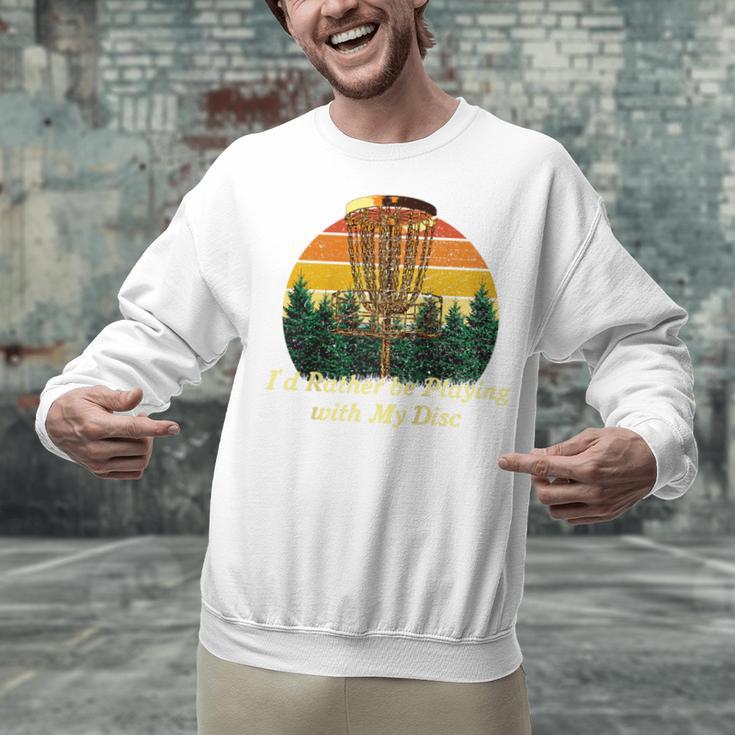 Id Rather Be Playing With My Disc Introvert Disc Golf Raglan Baseball Tee Unisex Sweatshirt Id Rather Be Playing With My Disc Introvert Disc Golf Raglan Baseball Tee Unisex Sweatshirt