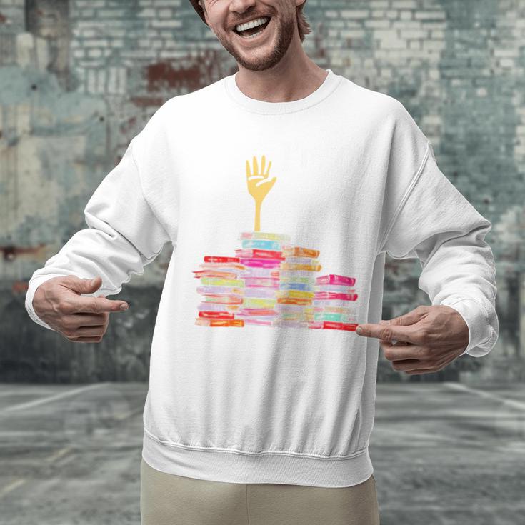 I'm Ok Books Boooks Lover Premium Tri-Blend Unisex Sweatshirt
