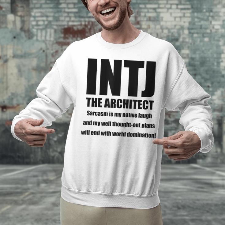 INTJ Architect Personality Introvert Sarcastic Unisex Sweatshirt INTJ Architect Personality Introvert Sarcastic Unisex Sweatshirt