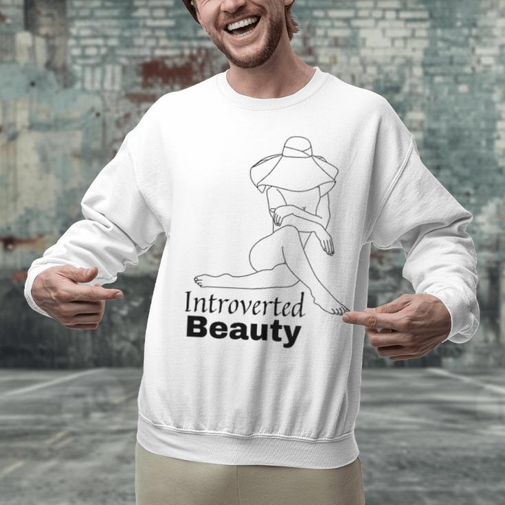Introvert Health Aware Acceptance Beauty Art Unisex Sweatshirt Introvert Health Aware Acceptance Beauty Art Unisex Sweatshirt