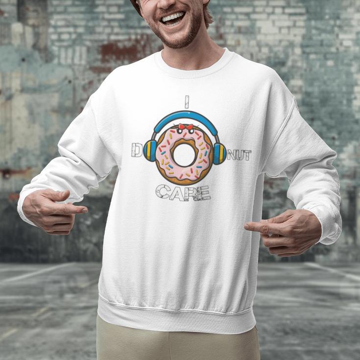 Introvert Music Lover Donuts Sarcastic Unisex Sweatshirt Introvert Music Lover Donuts Sarcastic Unisex Sweatshirt