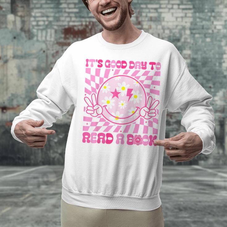 It's Good Day To Read Book Library Reading Lovers Unisex Sweatshirt