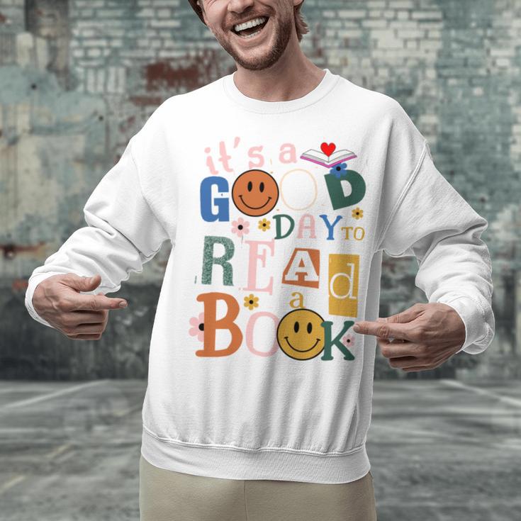 Its a Good Day To Read a Book Lovers Library Reading Women Unisex Sweatshirt