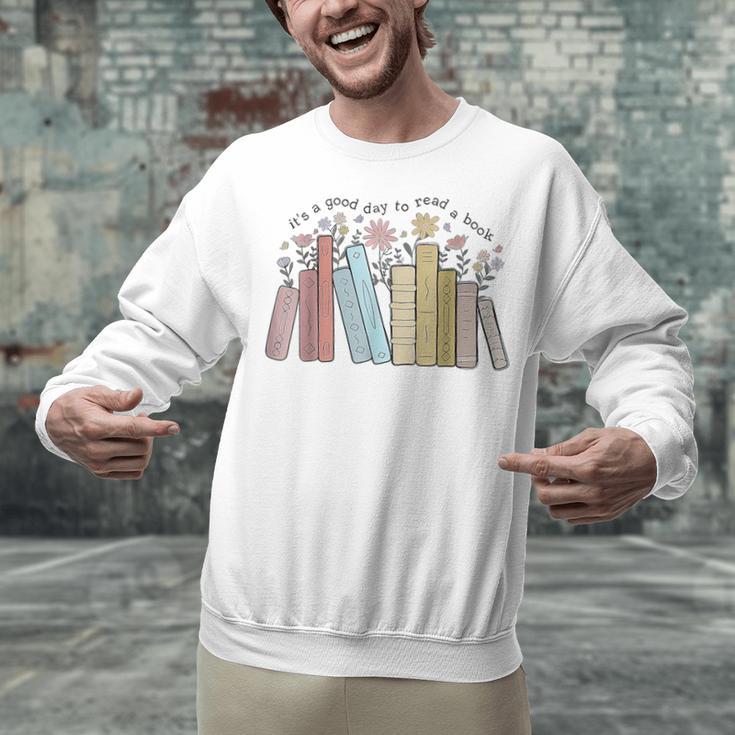 It's a Good Day To Read a Book Unisex Sweatshirt