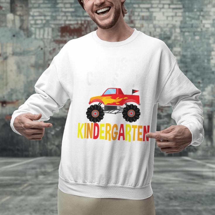 I Just Crushed Kindergarten Monster Graduation Shirt Unisex Sweatshirt