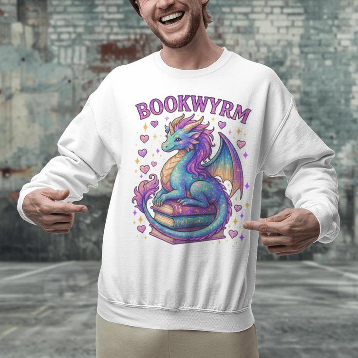 Just a Girl Who Loves Dragons And Books Unisex Sweatshirt