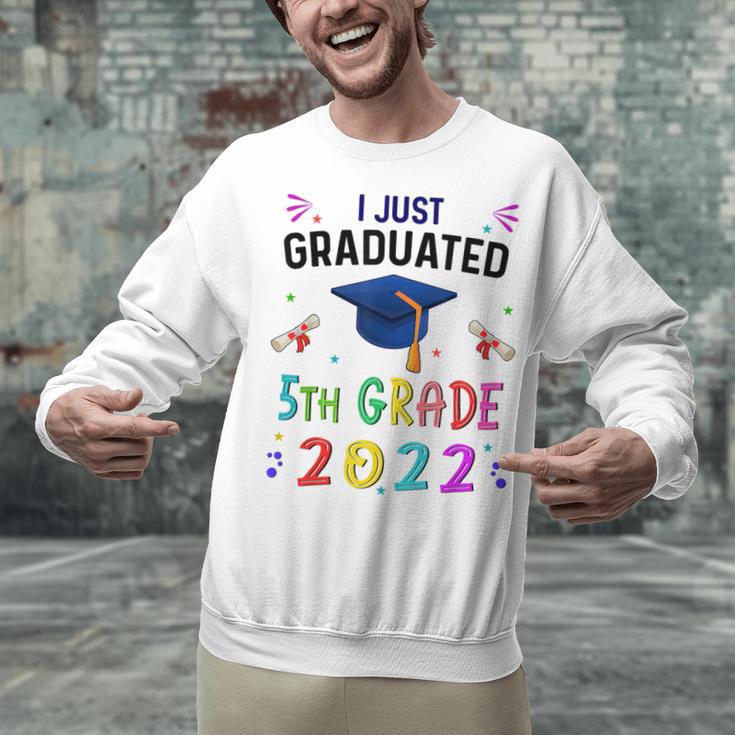 I Just Graduated 5th Grade Graduation Class 2022 Graduate Unisex Sweatshirt