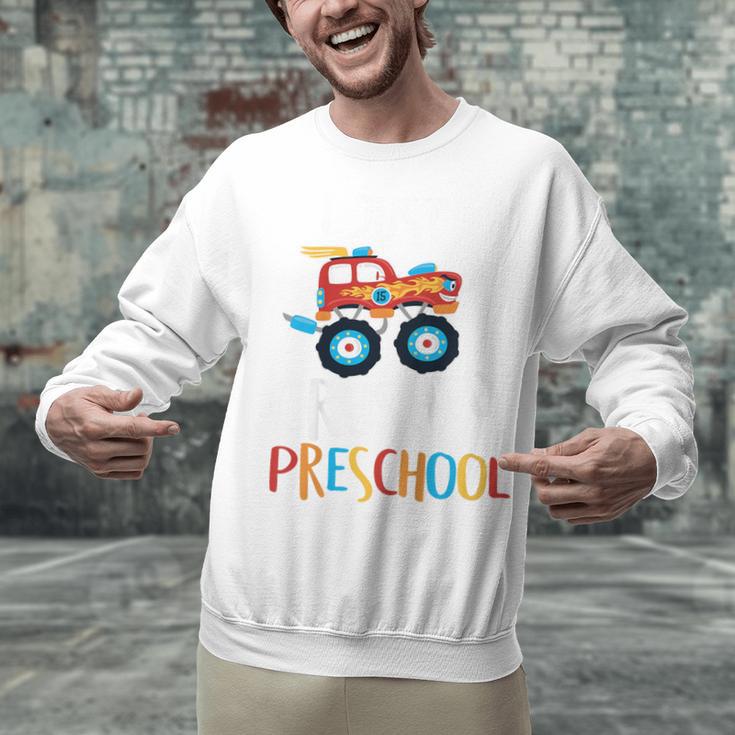 Kids I Just Crushed Preschool Monster Graduation Pre-K Shirt Unisex Sweatshirt