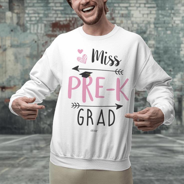 Kids Miss Pre-K Grad Graduation Shirt Cute School Tees Unisex Sweatshirt